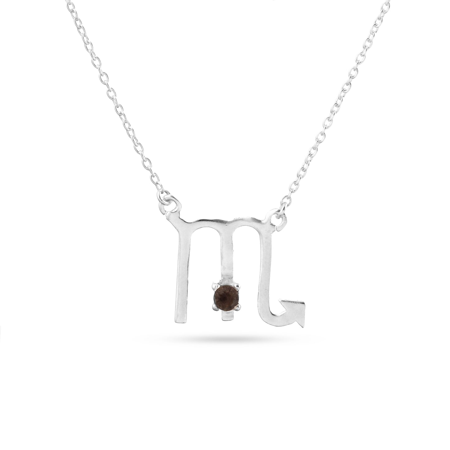 Zodiac Sign Pendants With Gemstones