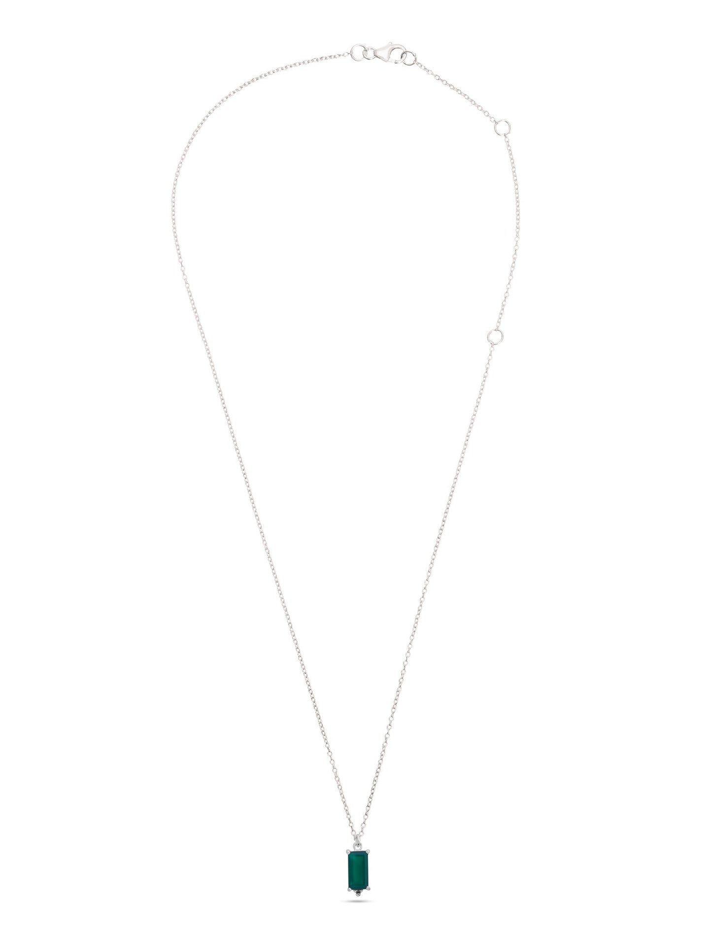 Refined Rectangle GREEN ONYX