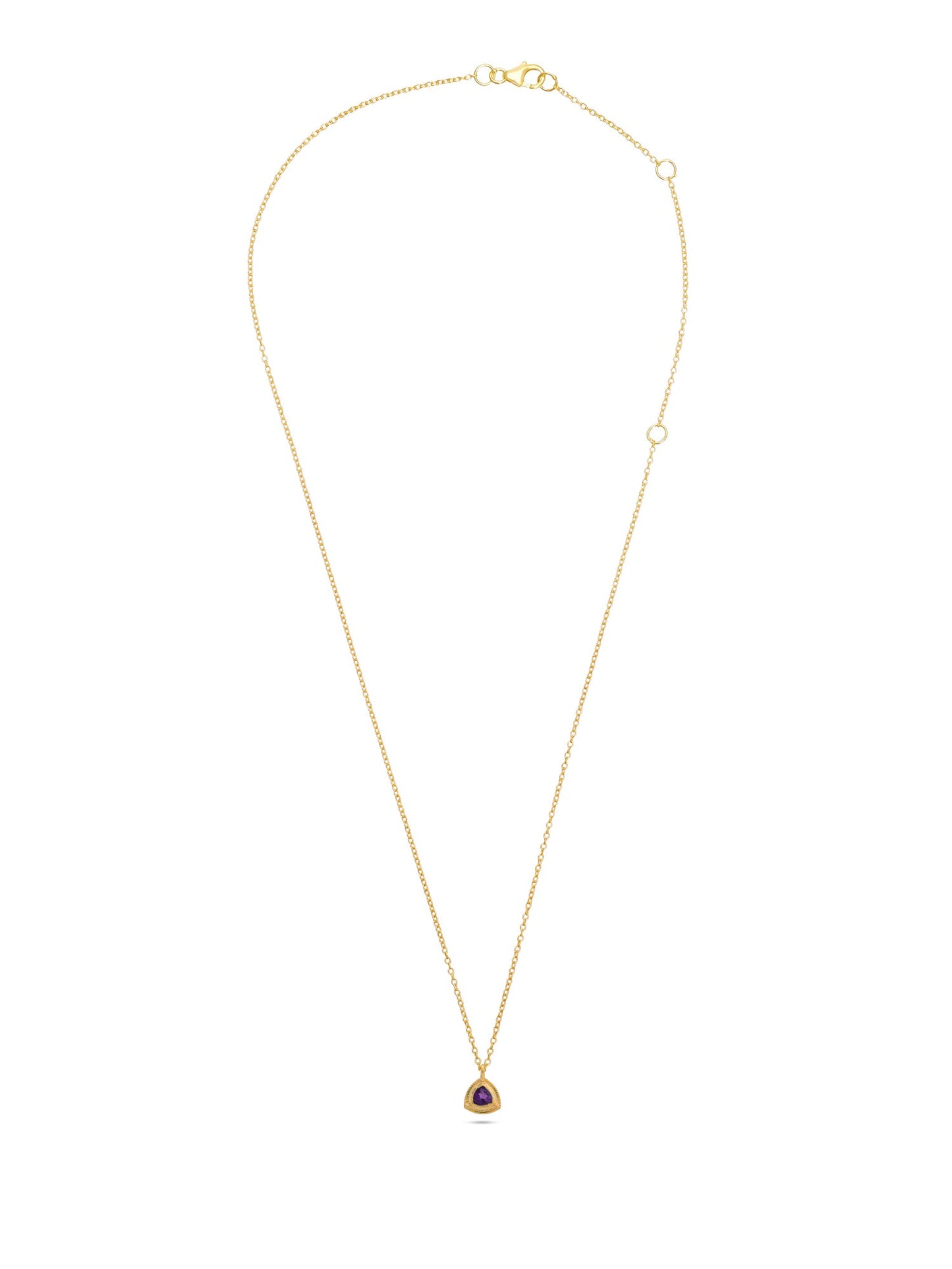 Pinnacle Charm AMETHYST