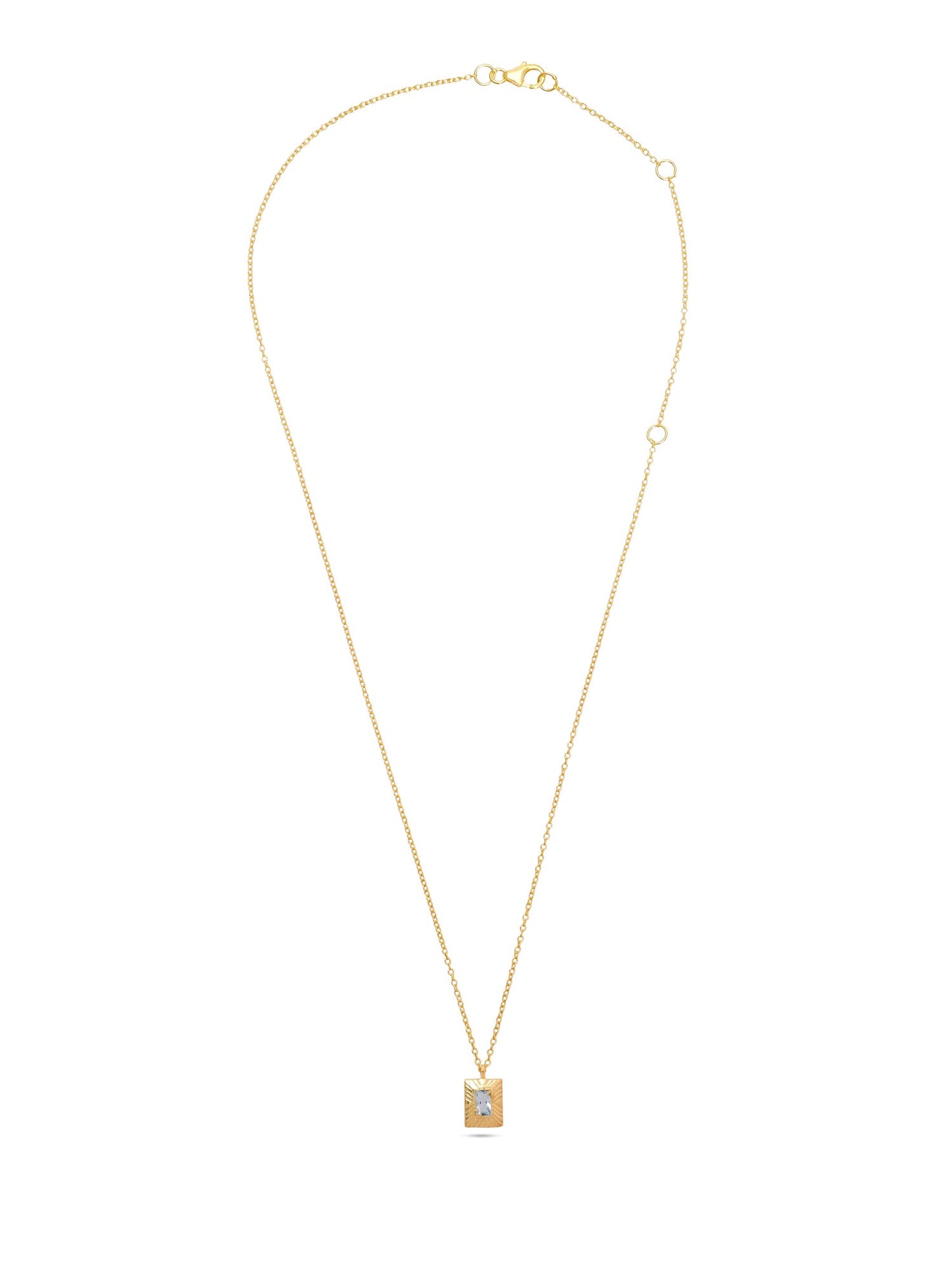 Golden Frame BLUE TOPAZ