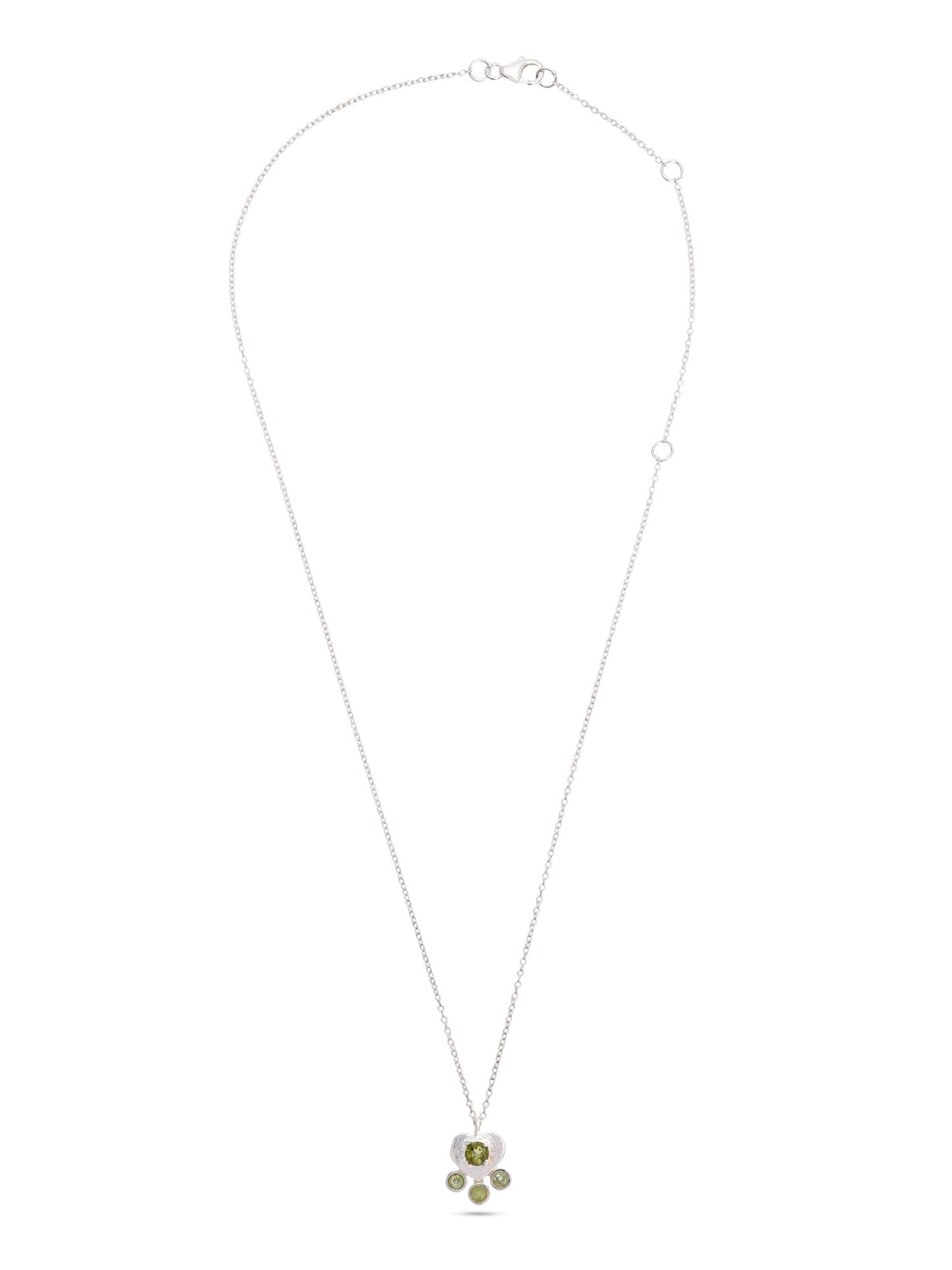Paw Print Charm PERIDOT