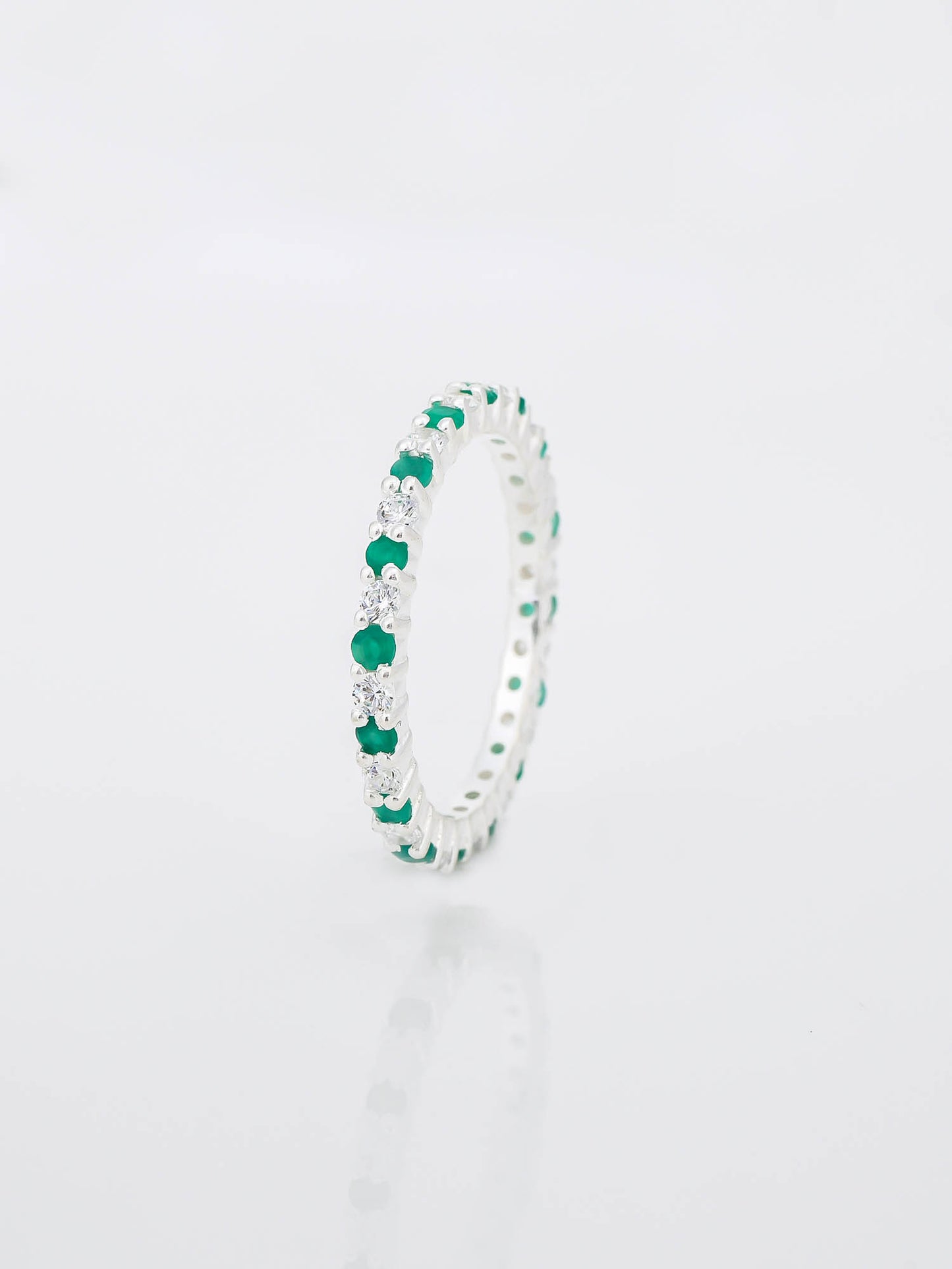 Dazzling Sparkle GREEN ONYX+JIRCON