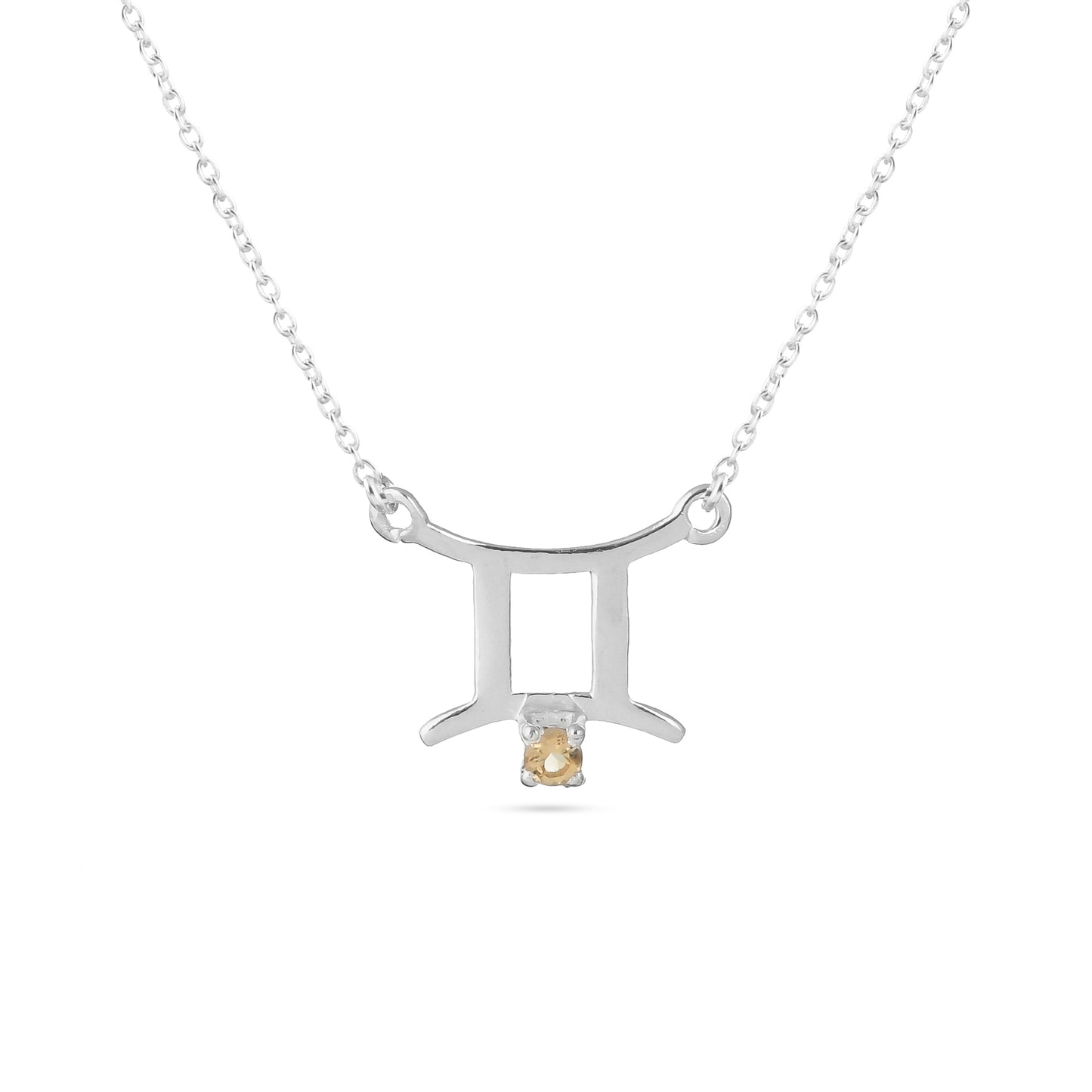 Zodiac Sign Pendants With Gemstones