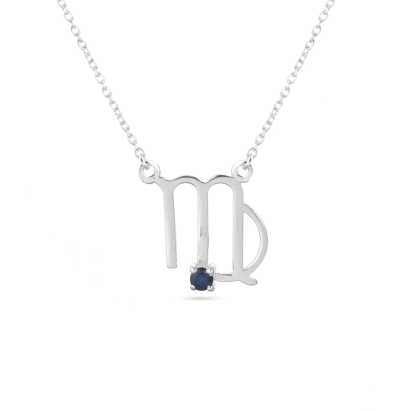 Zodiac Sign Pendants With Gemstones