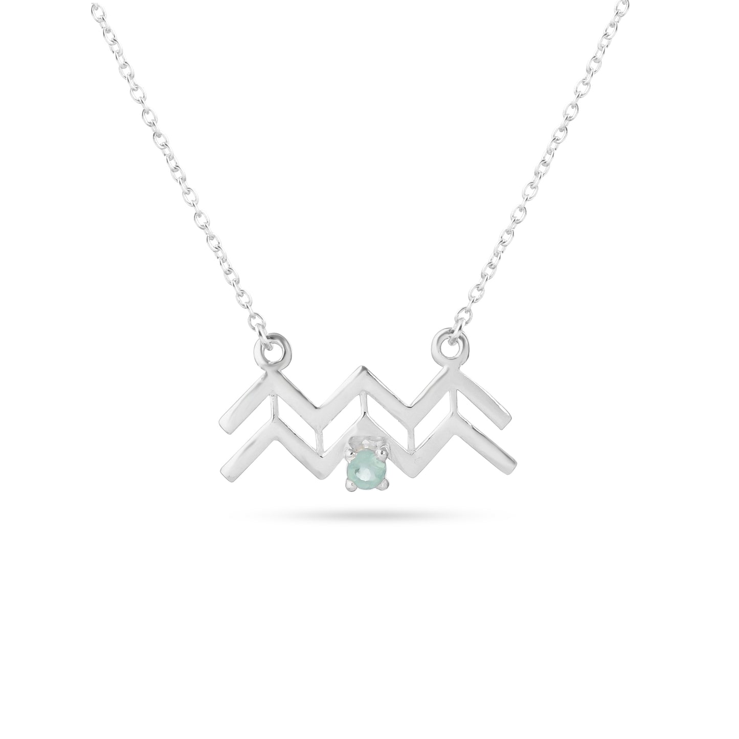 Zodiac Sign Pendants With Gemstones