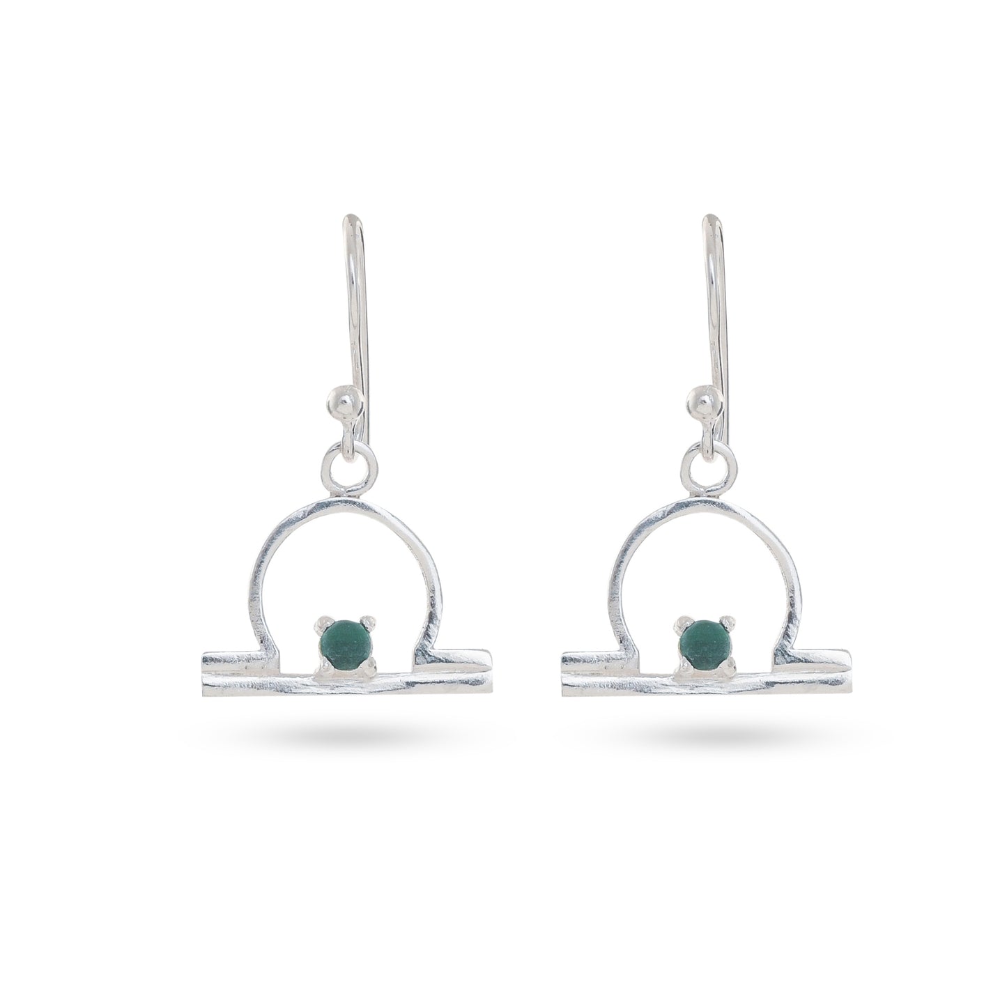 Zodiac Sign Earrings With Gemstones