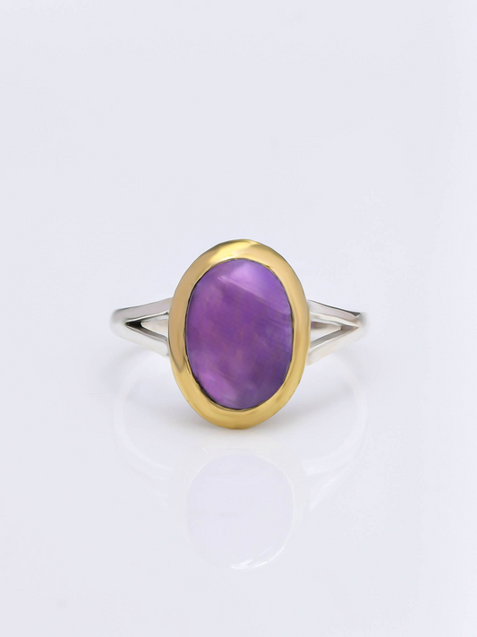 Oval Splendor AMETHYST