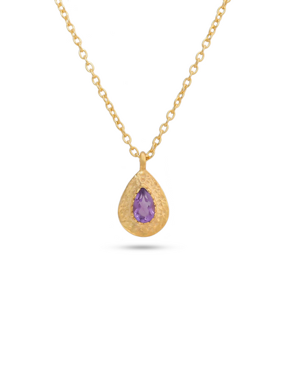 Golden Teardrop AMETHYST