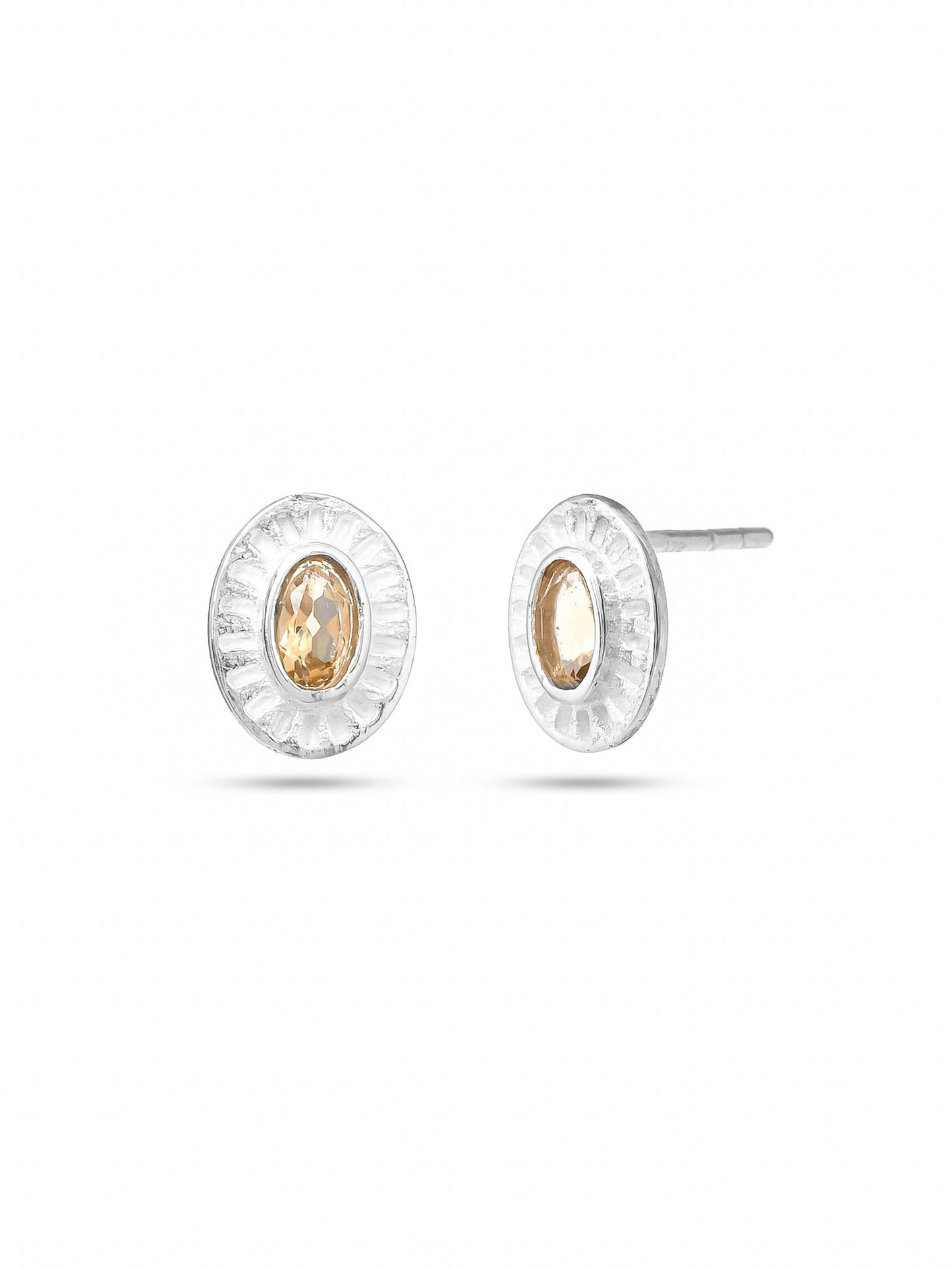 Minimalist Oval CITRINE