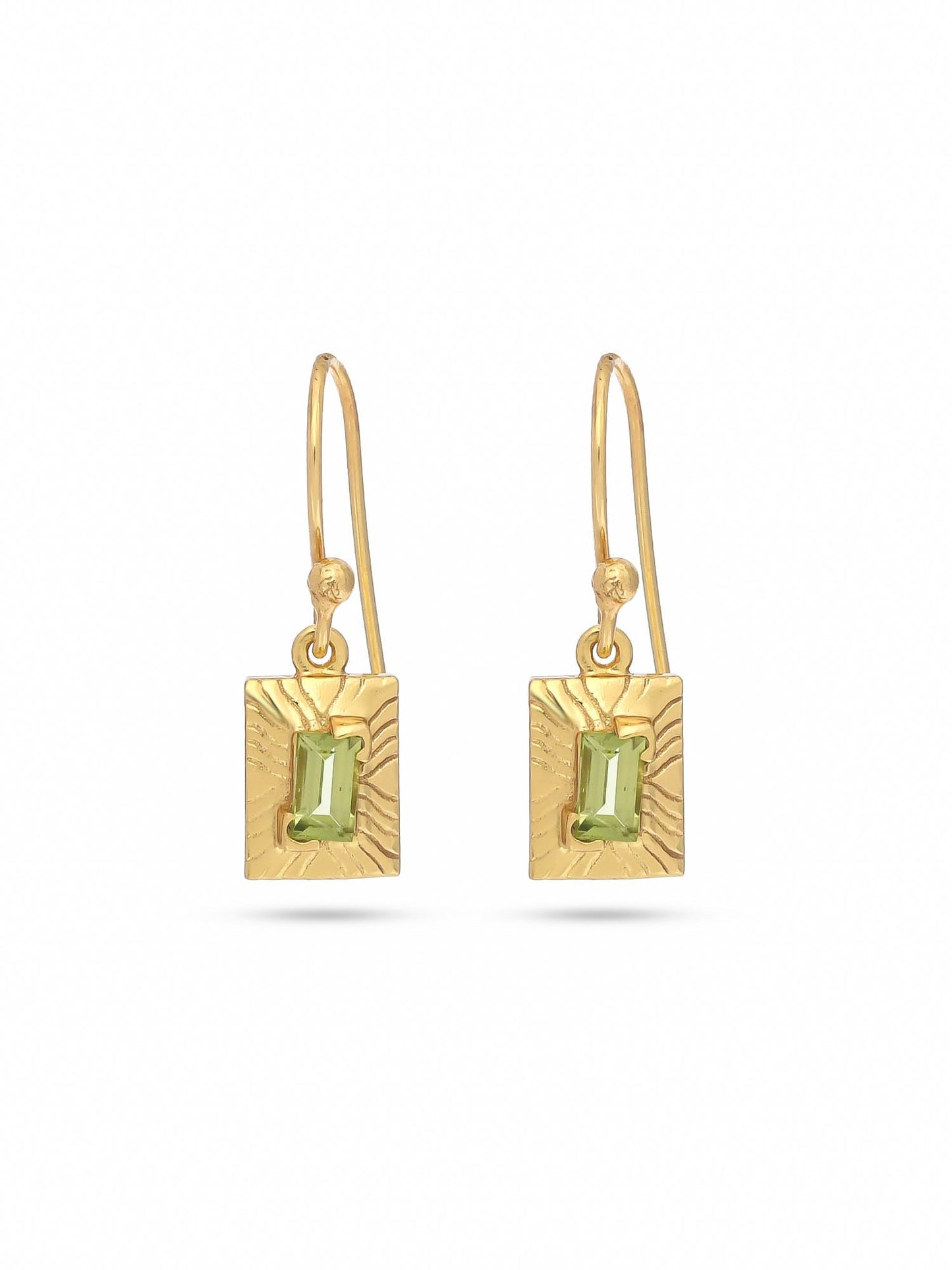 Gilded Rectangle PERIDOT