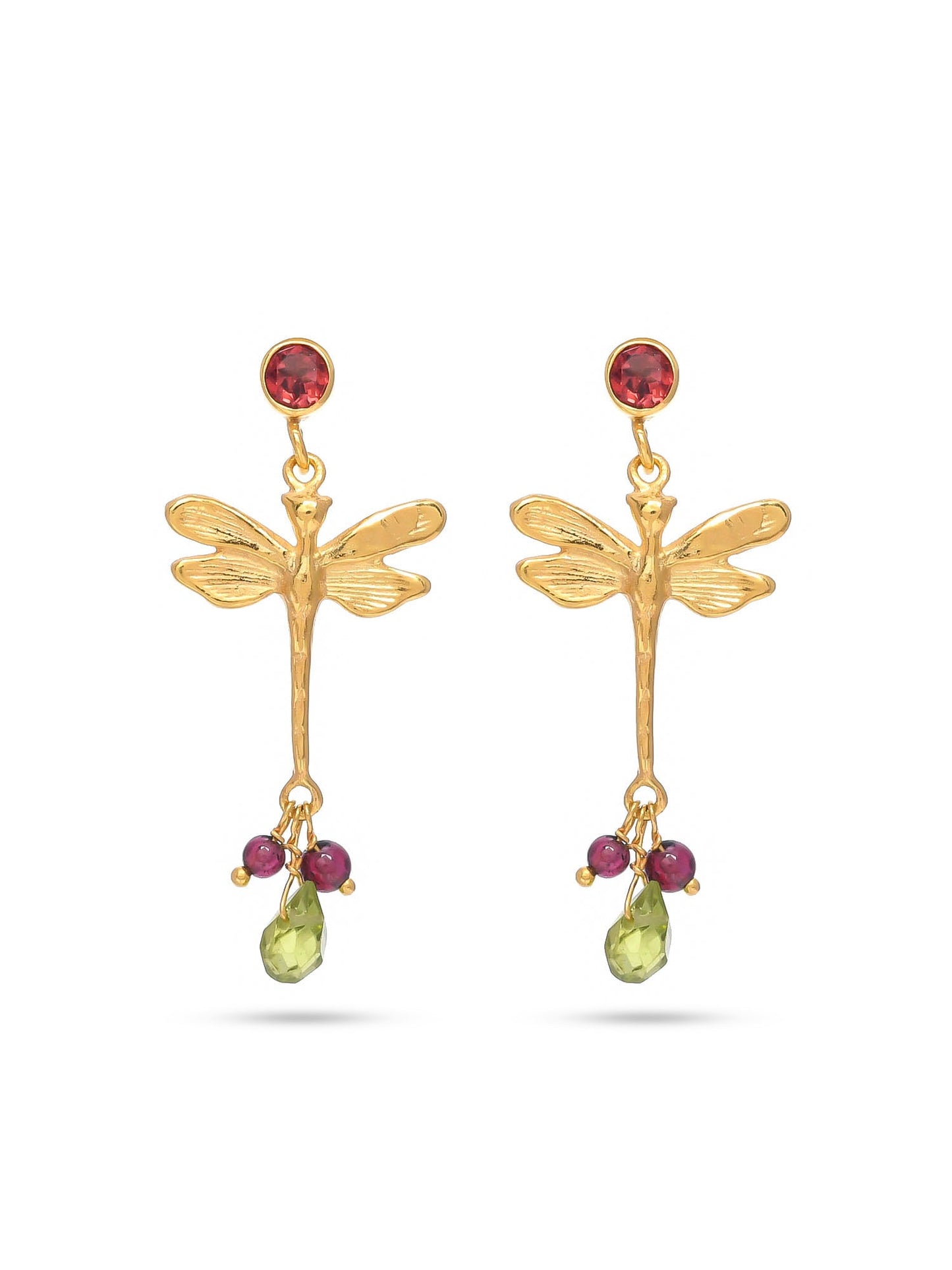 Butterfly Elegance ganet+ peridot