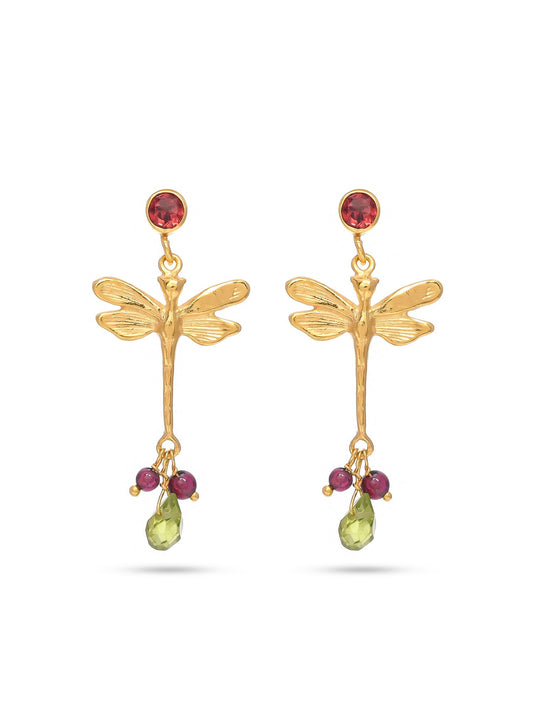 Butterfly Elegance ganet+ peridot