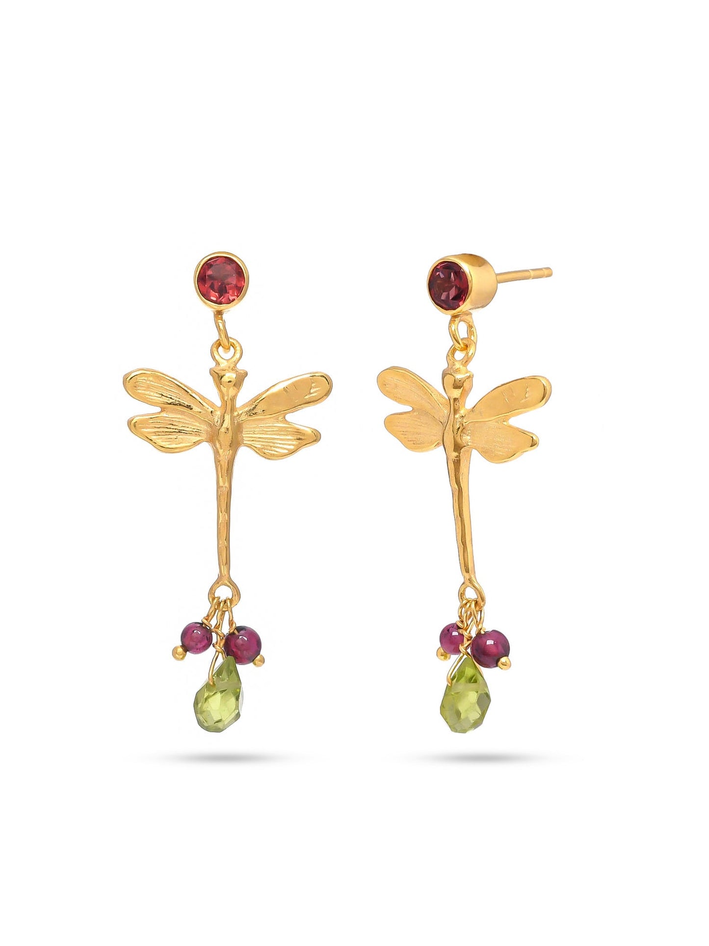 Butterfly Elegance ganet+ peridot