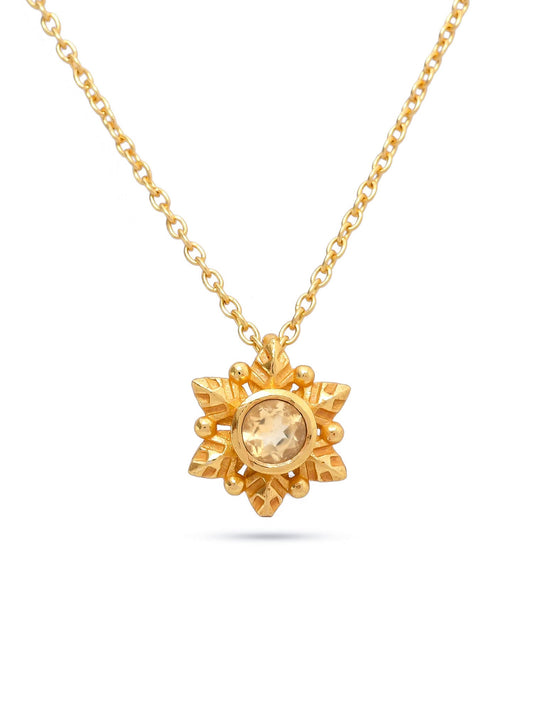 Aurora Snowflake CITRINE