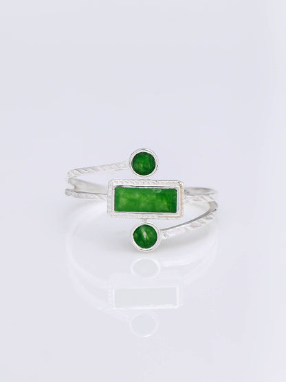 Celestial Symmetry GREEN JADE