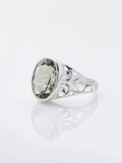 Vogue Oval GREEN AMETHYST