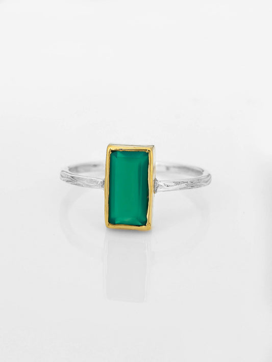 Rectangular Radiance  GREEN ONYX